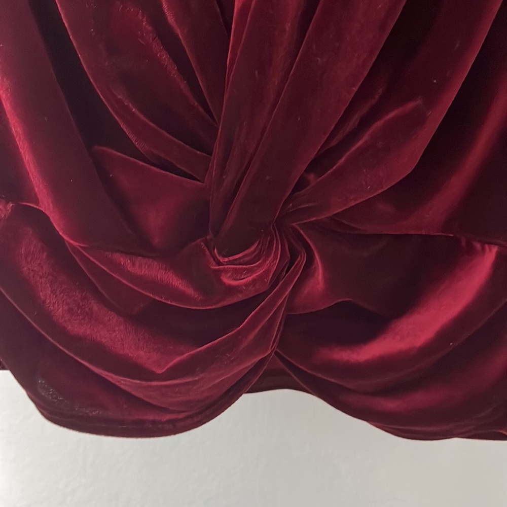 Red Velvet Top - Picture 2 of 4